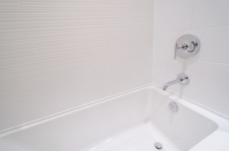 Refinished Bathtub with Glossy Finish